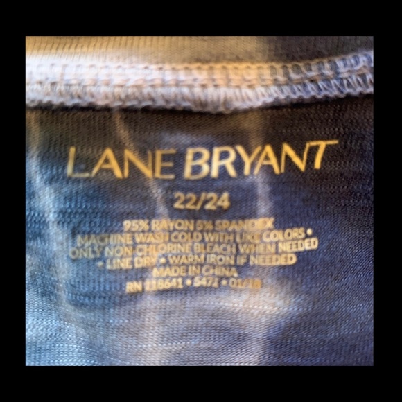 Lane Bryant tie dye top size 22/24 - Picture 3 of 3